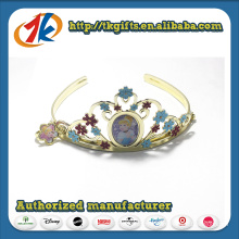 Fashion Plastic Crown Molding with Rings for Girls
